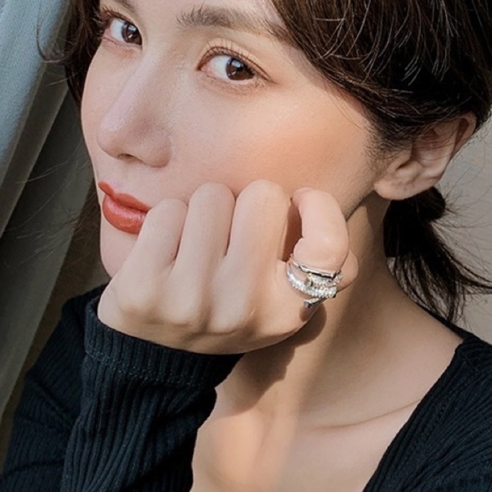 💎 BOGO❗️Silver Uneven Texture fashion Ring - Picture 8 of 8